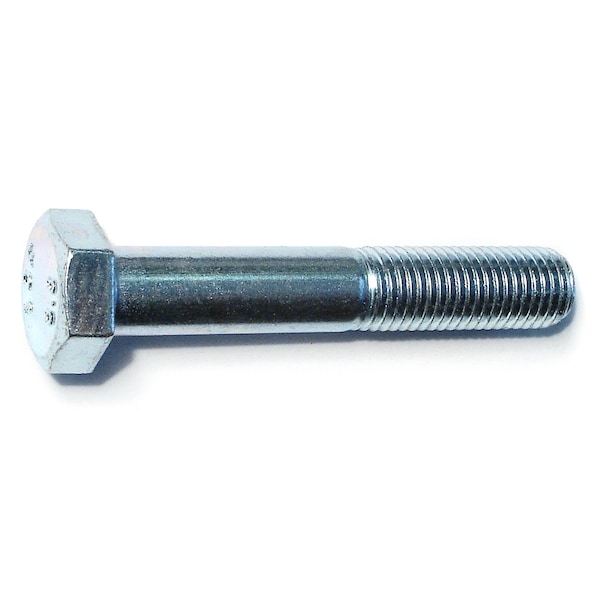 Midwest Fastener Class 8.8, M12-1.50 Hex Head Cap Screw, Zinc Plated Steel, 70 mm L, 15 PK 51377 - main
